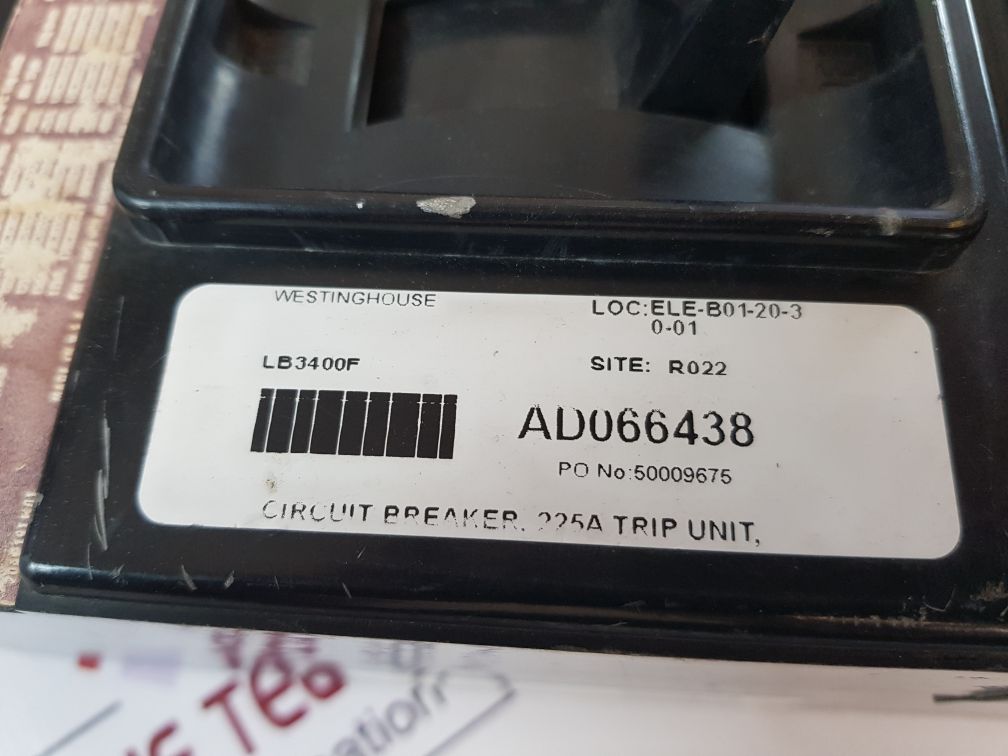 Westinghouse Lb3400F Circuit Breaker