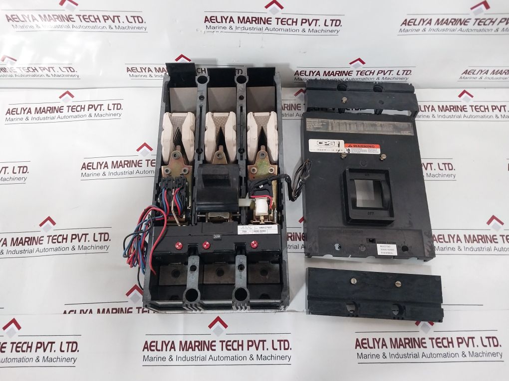Westinghouse Ma3800F Circuit Breaker 600V Ac 3 Pole 800A Max.