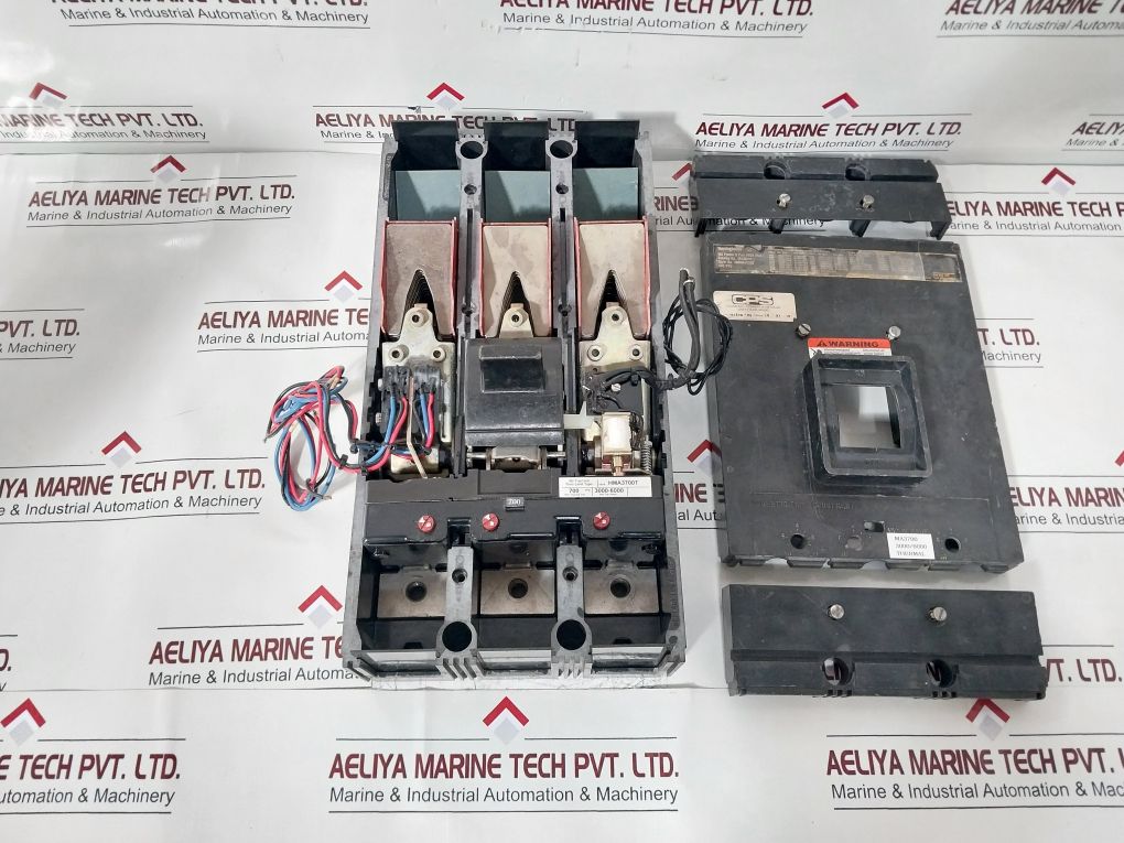 Westinghouse Ma3800F Circuit Breaker 3 Pole 600V Ac 800A Max.