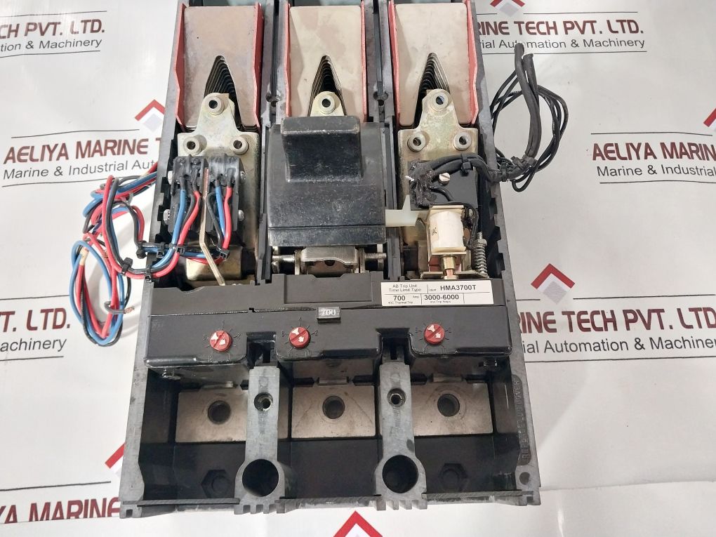 Westinghouse Ma3800F Circuit Breaker 3 Pole 600V Ac 800A Max.