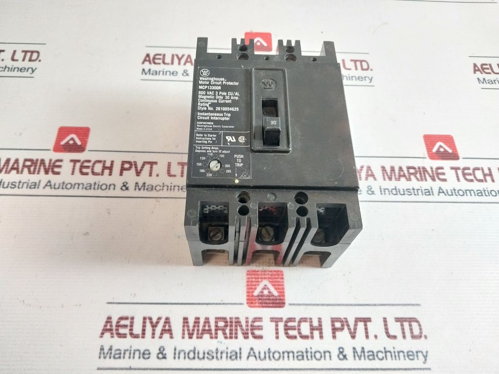 Westinghouse Mcp13300R Motor Circuit Protector