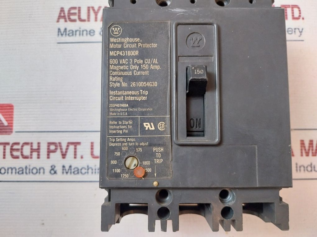 Westinghouse Mcp431800R Motor Circuit Protector