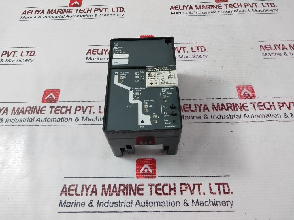 Westinghouse T52Blsi Digitrip Rms 500 Rating Plug Pd6S25A250