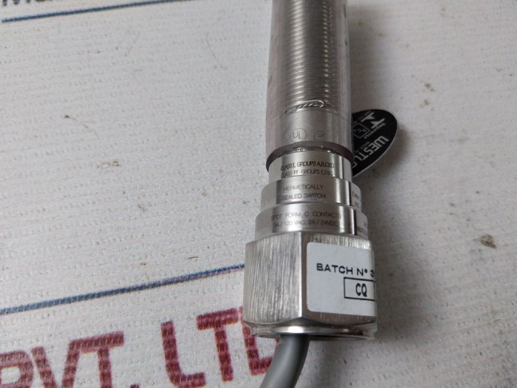 Westlock 316 Hermetically Sealed Sensor Silver Bullet-316