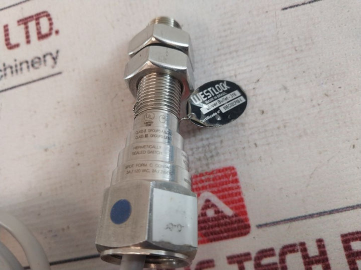 Westlock Silver Bullet 316 Position Proximity Sensor