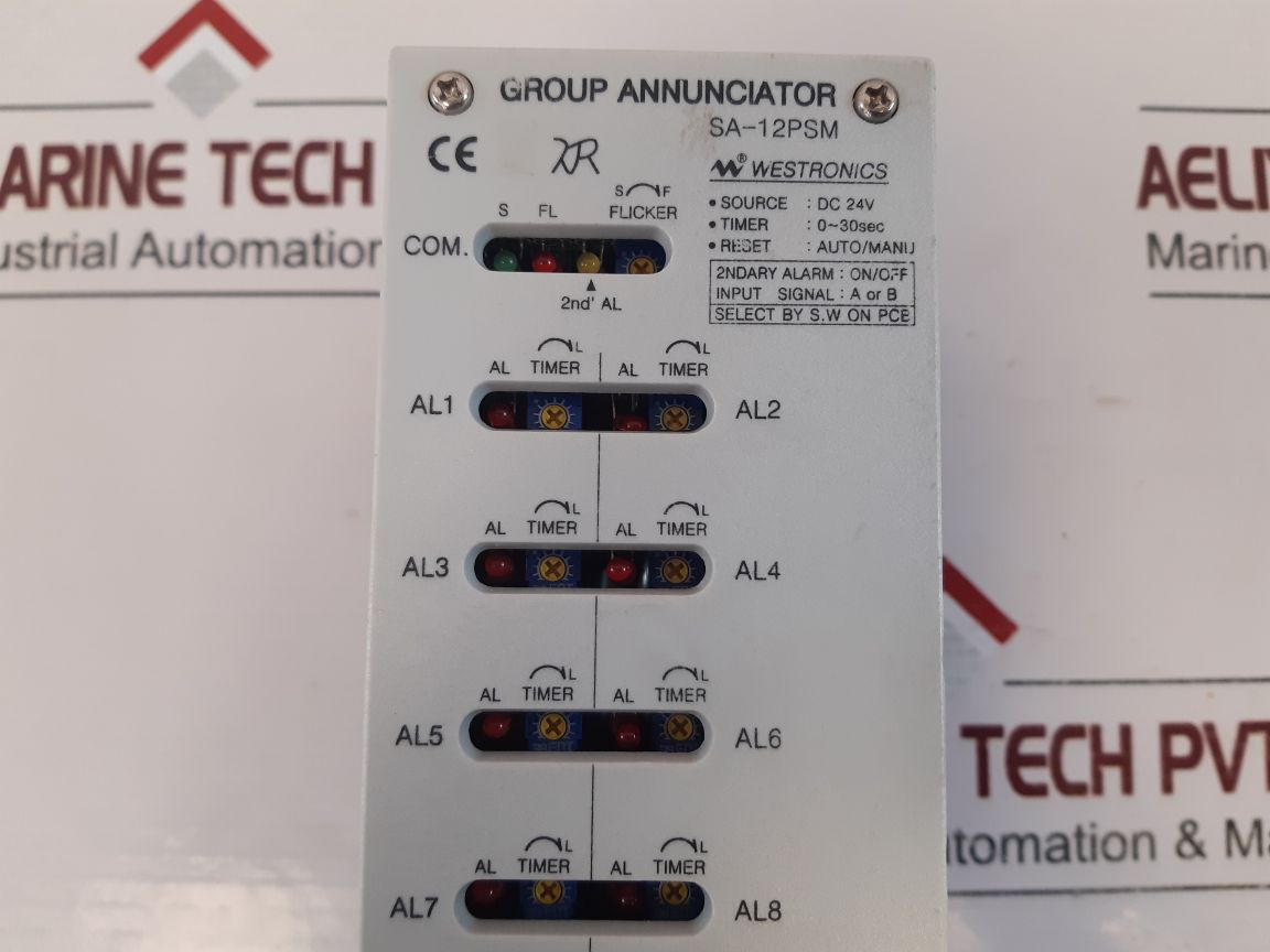 Westronics Sa-12Psm Group Annunciator