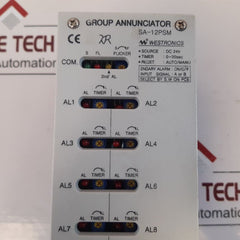 Westronics Sa-12Psm Group Annunciator