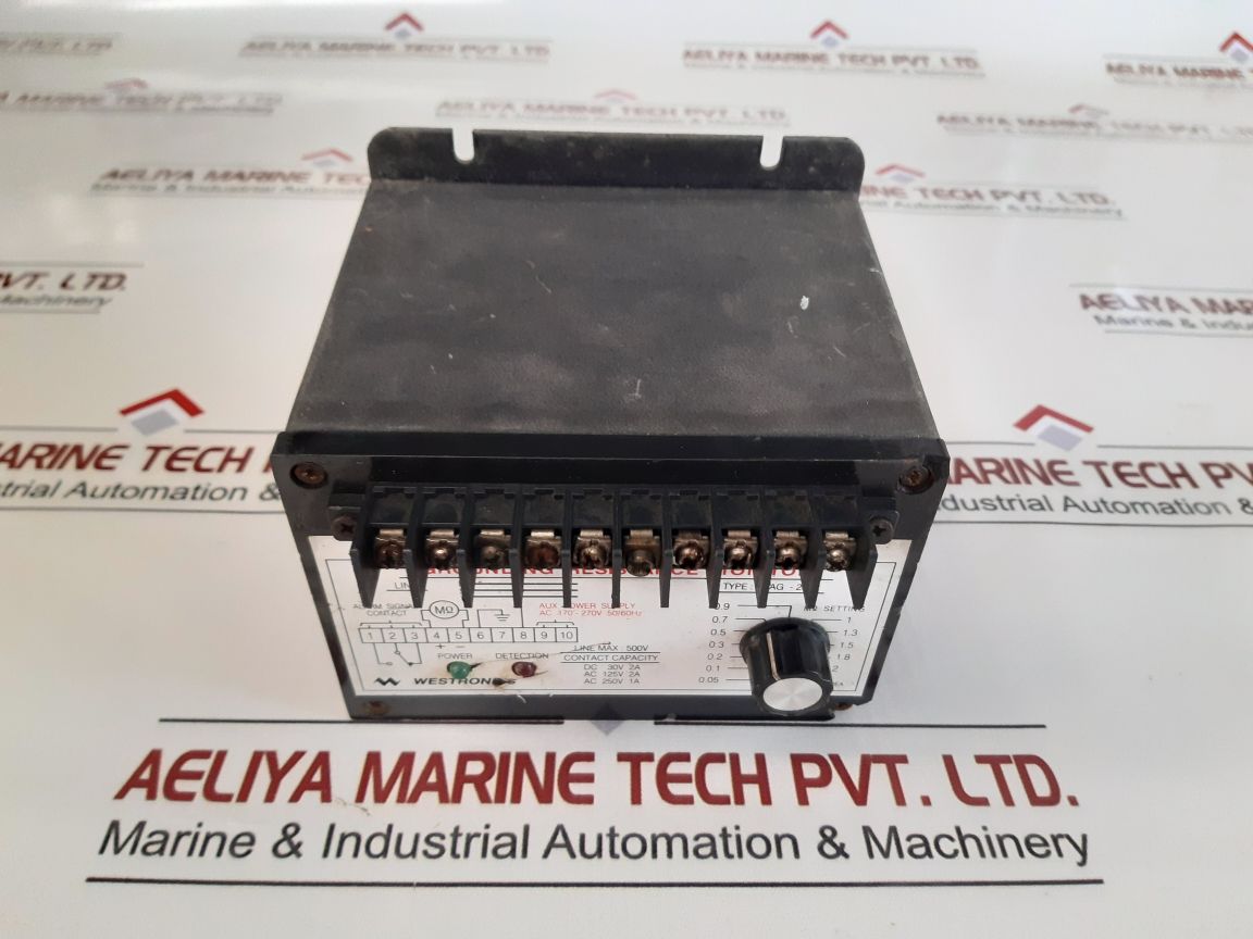 Westronics Sbag-202 Grounding Resistance Monitor 50/60 Hz