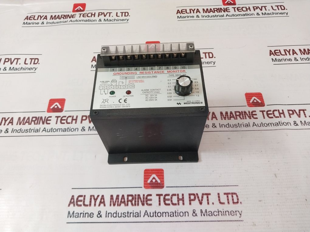 Westronics Sbag-202 Grounding Resistance Monitor
