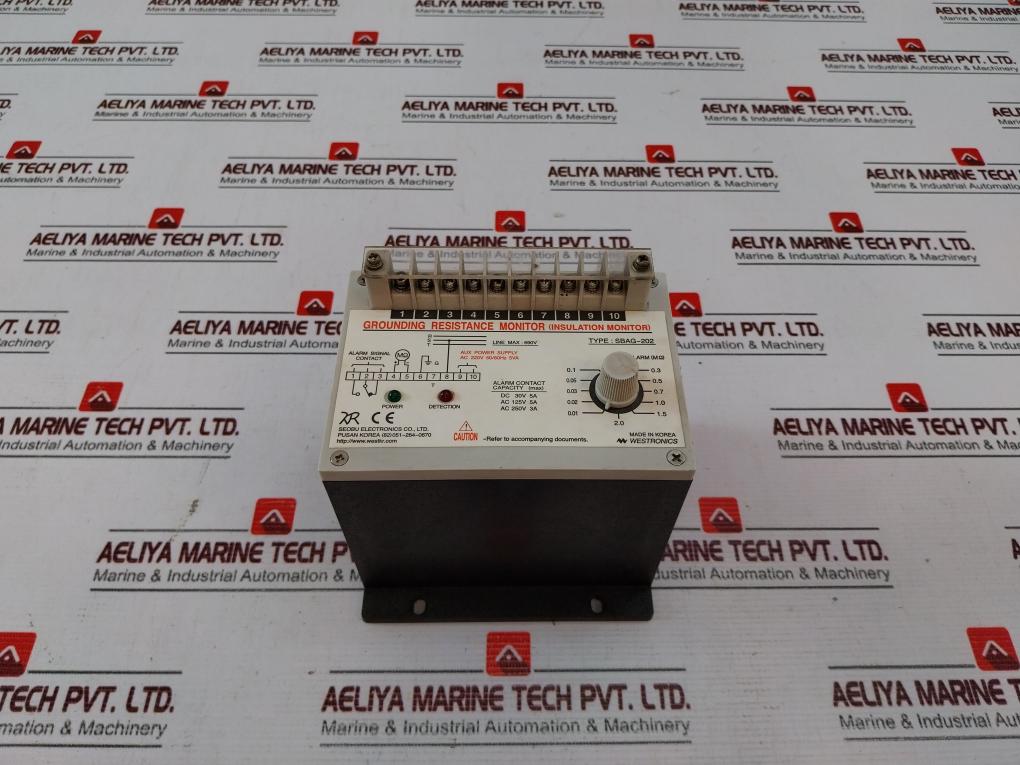 Westronics Sbag-202 Grounding Resistance Monitor 220V Ac 50/60Hz