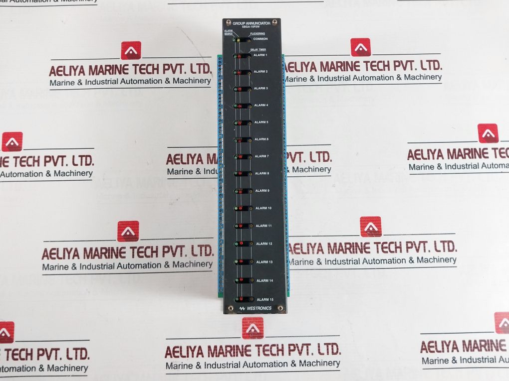 Westronics Sbga-15P2W Group Annunciator 