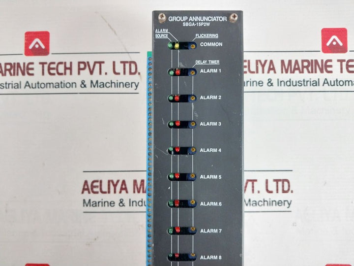 Westronics Sbga-15P2W Group Annunciator 