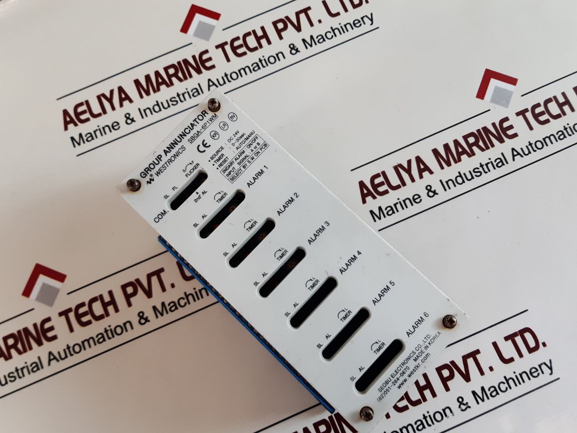 Westronics Sbga-6P1Wm Group Annunciator 0-30 Sec