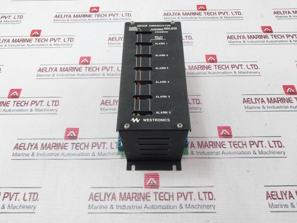 Westronics Sbga-6P2W Group Annunciator 950506-ga