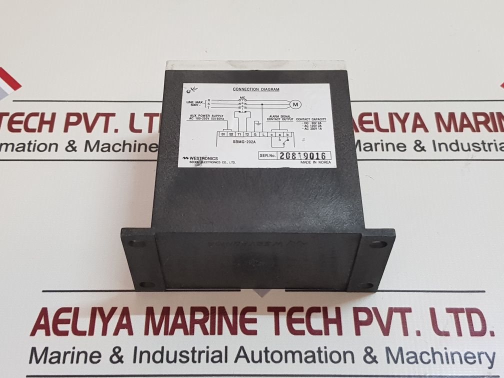 Westronics Sbmg-202A Ground Monitor