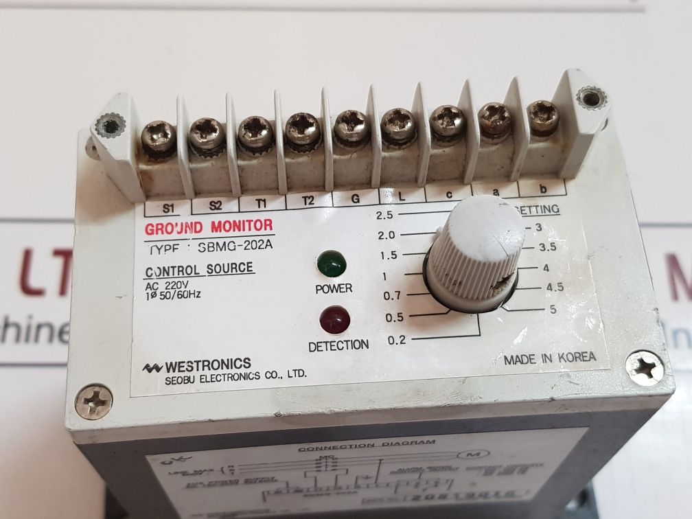 Westronics Sbmg-202A Ground Monitor