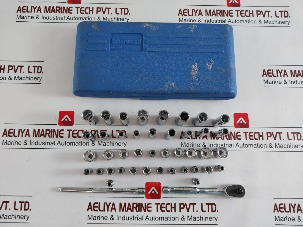 Westward 1Keh6A Socket Wrench Set