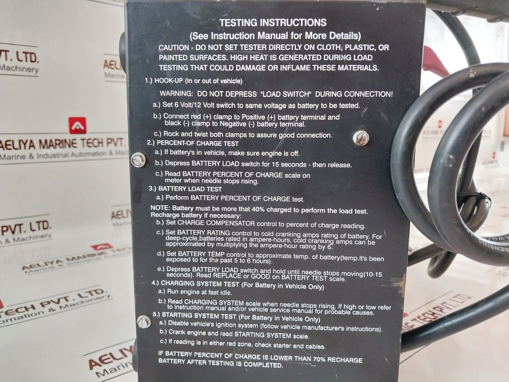 Westward 3Z634R Battery Load Tester