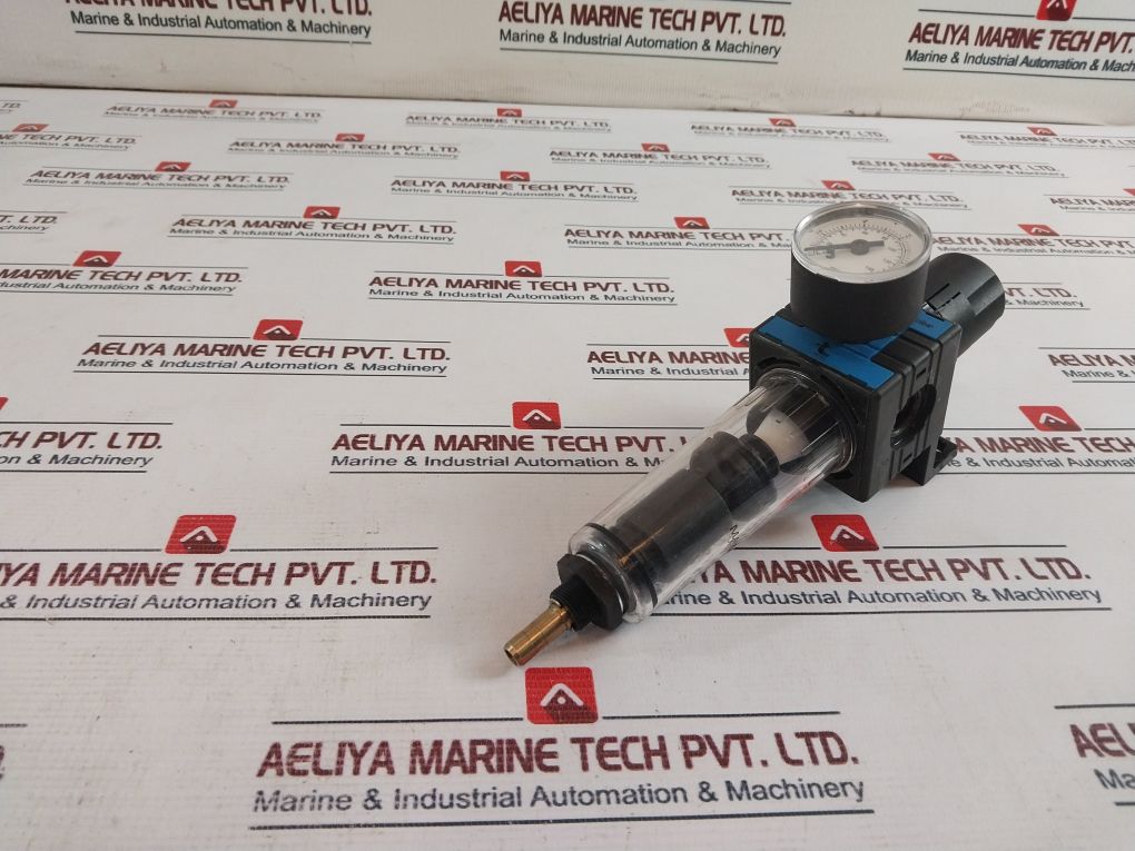 Wh-k1-3/8 Air Filter With Pressure Gauge 16Bar