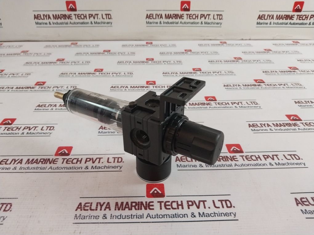 Wh-k1-3/8 Air Filter With Pressure Gauge 16Bar