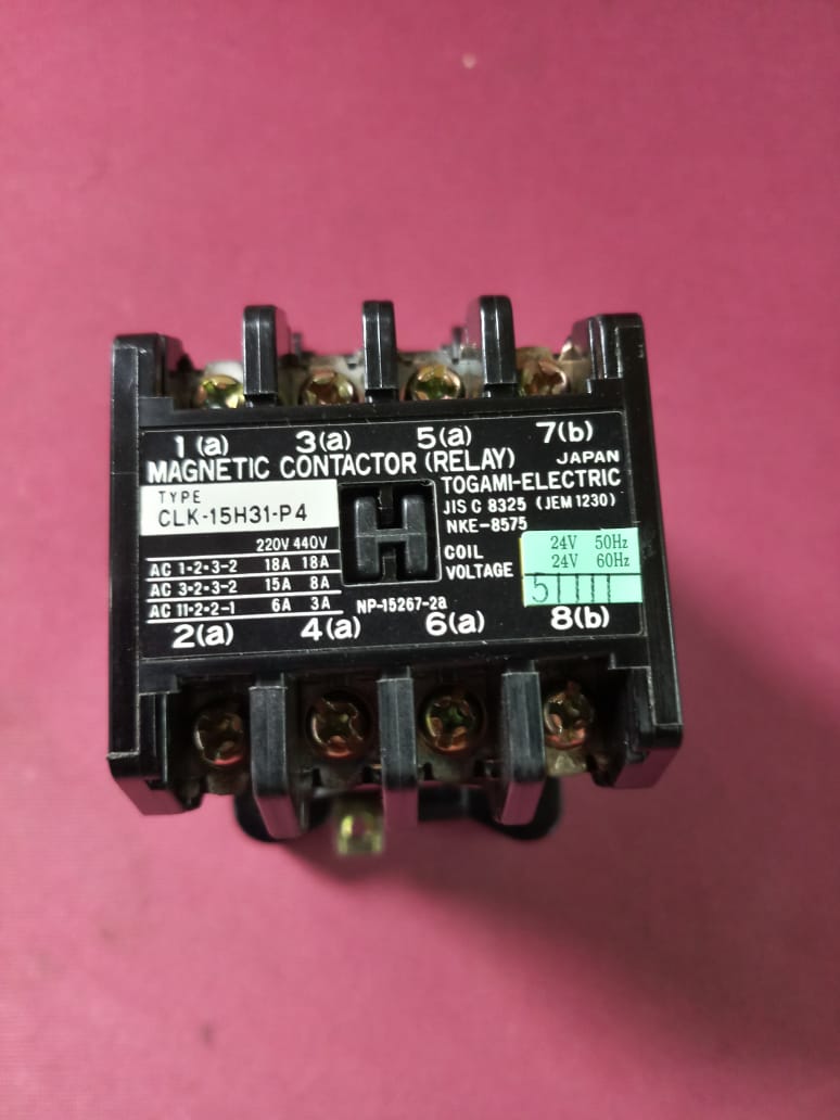 Togami electric clk 15h31 p4 magnatic contactor