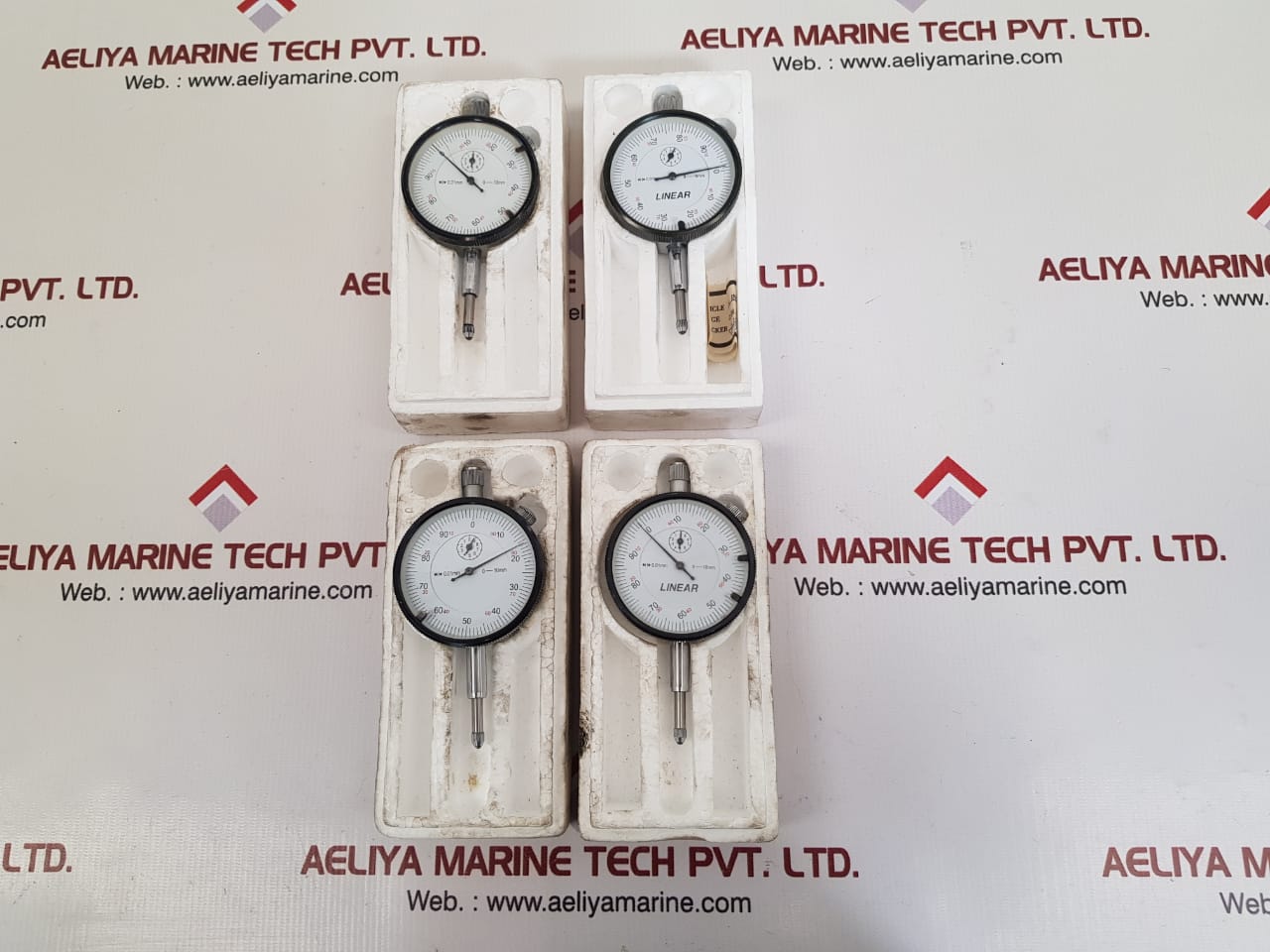 Linear 0-10 mm dial indicator