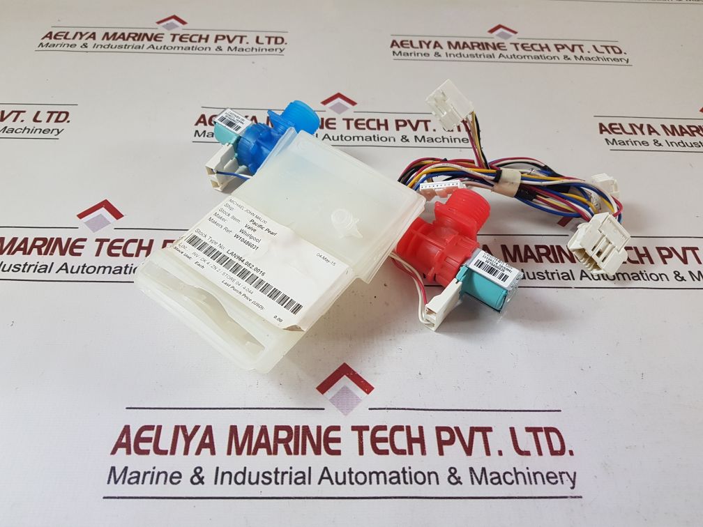 Whirlpool W10486031 Water Inlet Valve Rev: G