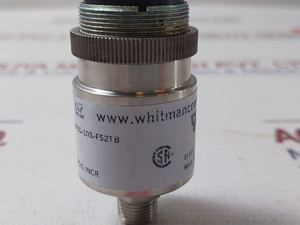 Whitman Controls J205G-10S-f52Tb Pressure Switch