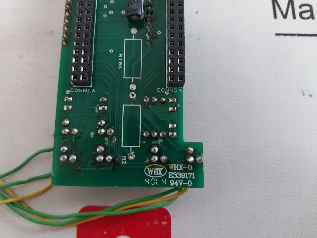 Whx Whx-d E339171 Pcb Card 747826740-3