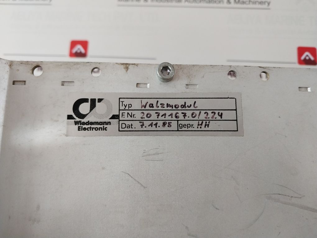 Wiedemann Walzmodul 2498219.1