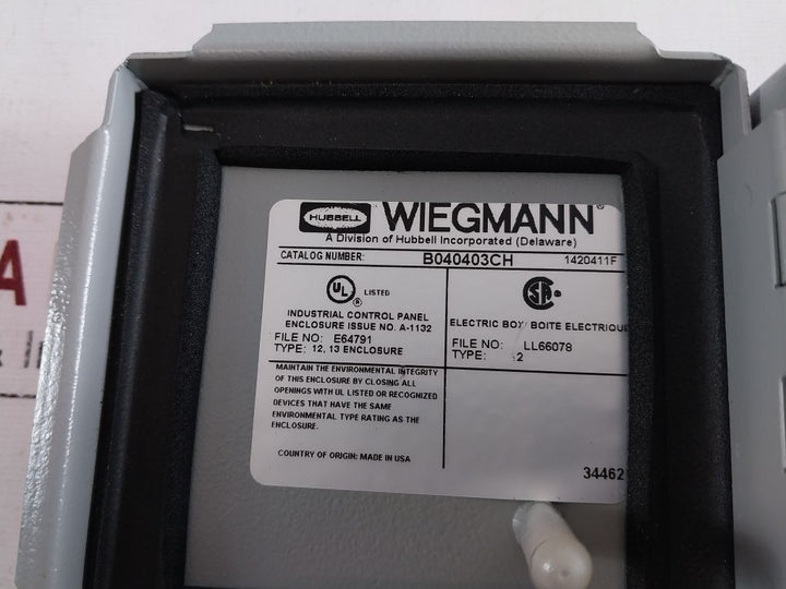 Wiegmann B040403Ch Jic Continuous Hinge