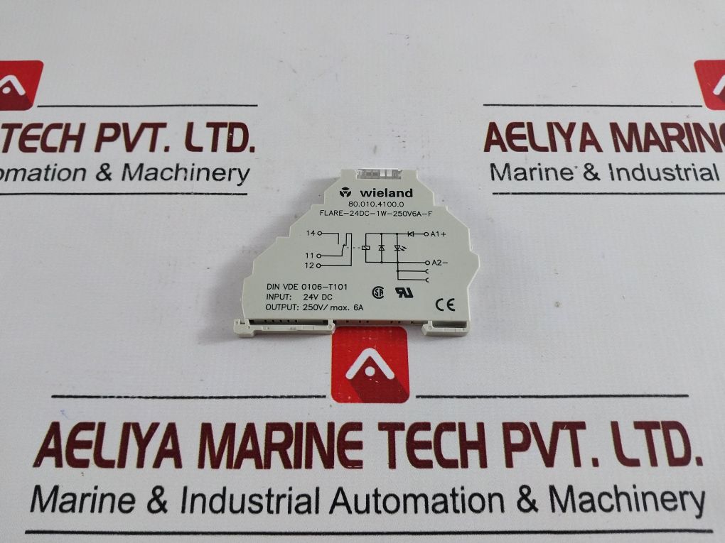 Wieland 80.010.4100.0 Din Mount Relay
