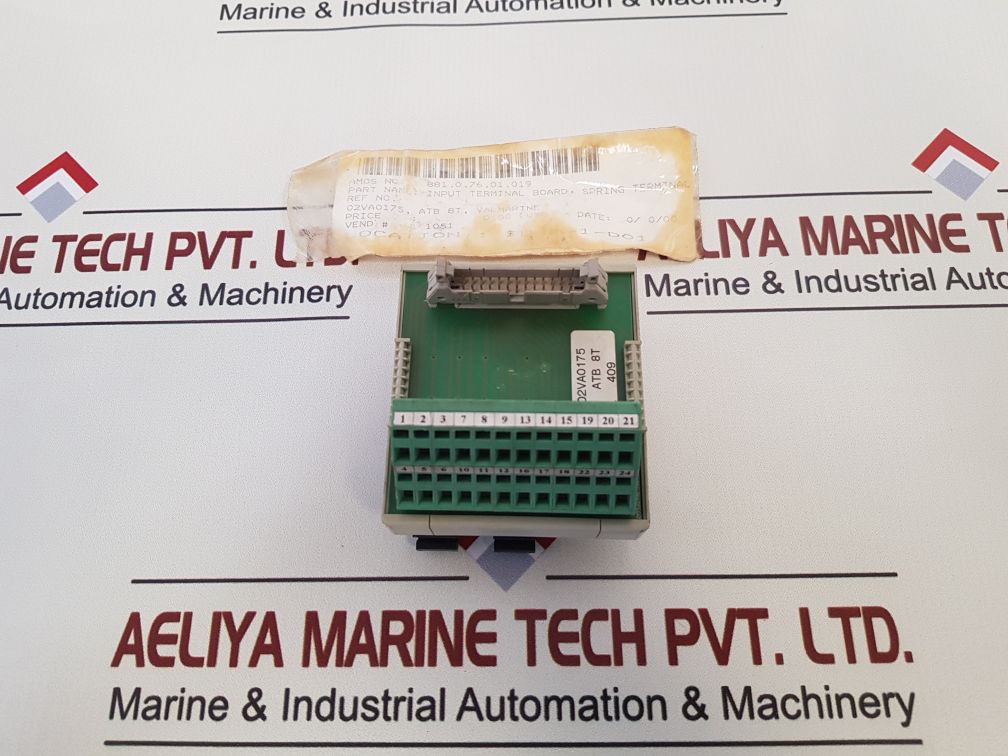 Wieland Bamberg Atb 8T Input Terminal Board