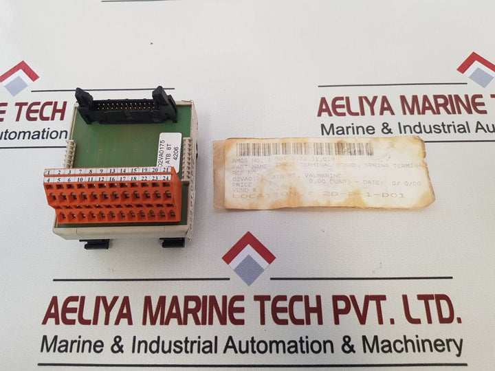 Wieland Bamberg Atb 8T Web 1002 Input Terminal Board