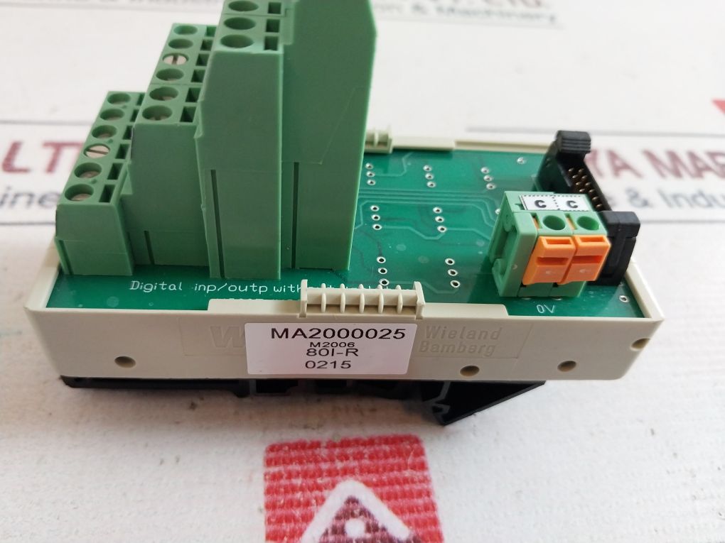 Wieland Bamberg M2006 Digital Inp/Outp Without Isolator