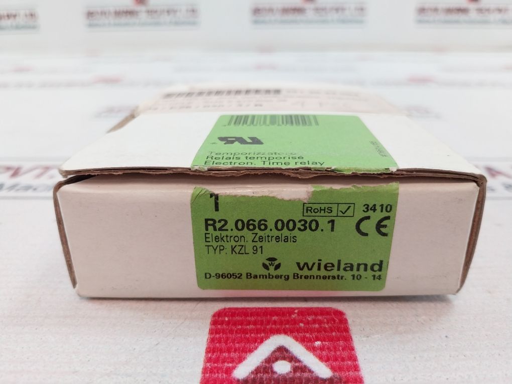 Wieland Kzl 91 Electron Time Relay 50-60Hz