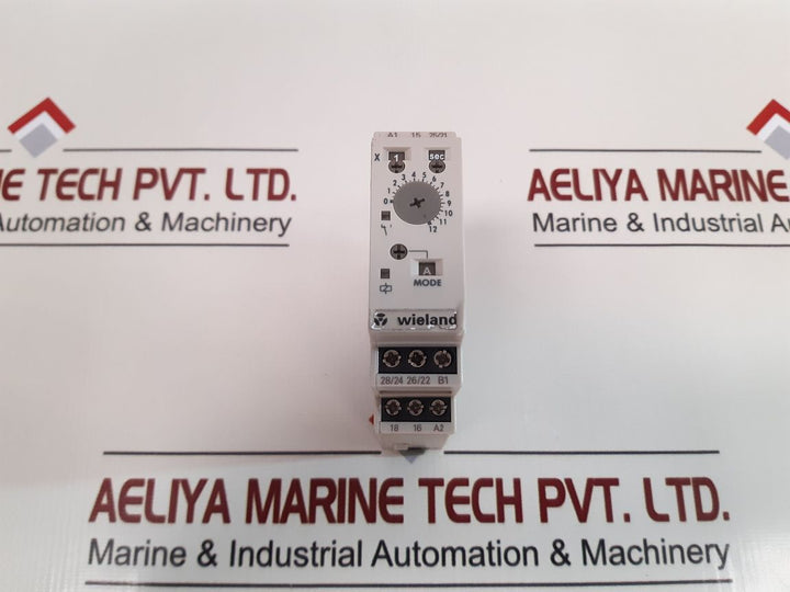 Wieland Kzl 92 Time Delay Relay 24-230V Ac/Dc