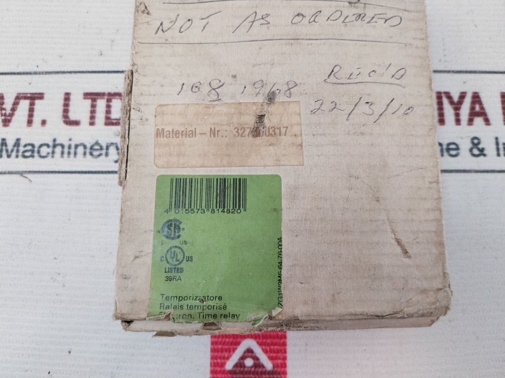 Wieland Ngm 1600 Electron Time Relay