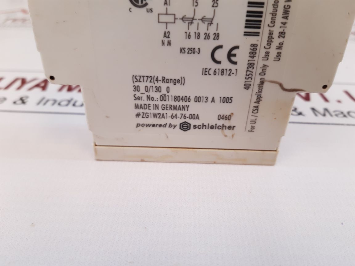 Wieland Ngz 72 Time Delay Relay R2.065.0080.0