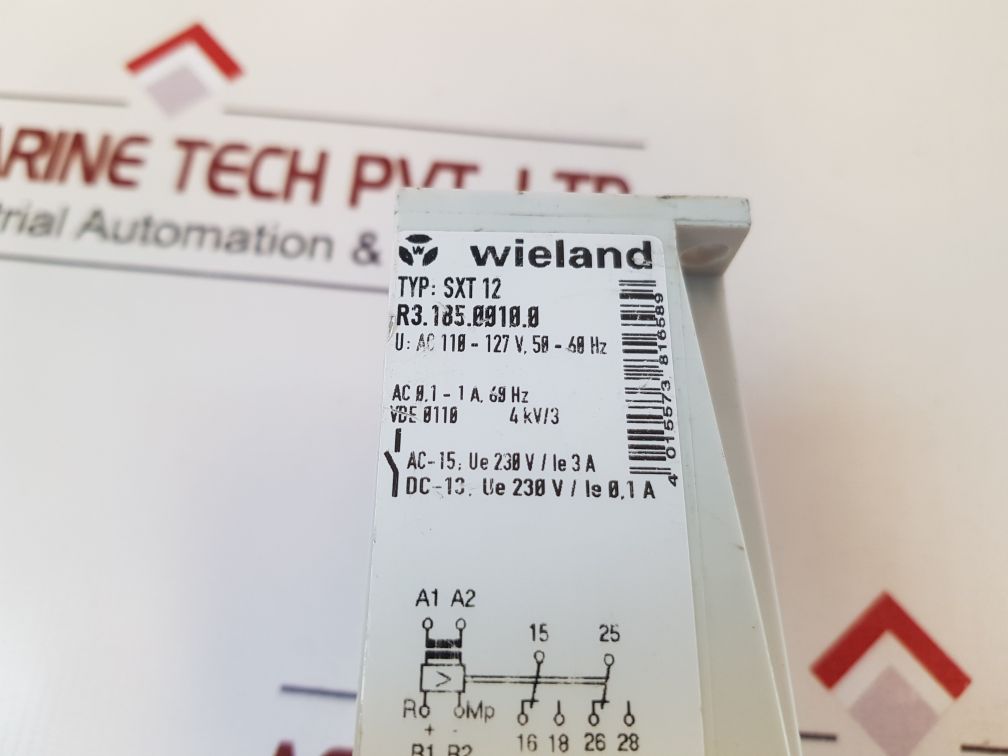 Wieland Sxt 12 Current Monitoring Relay R3.185.0010.0