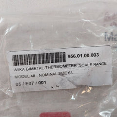 Wika -20 To 60°C Bimetal-thermometer