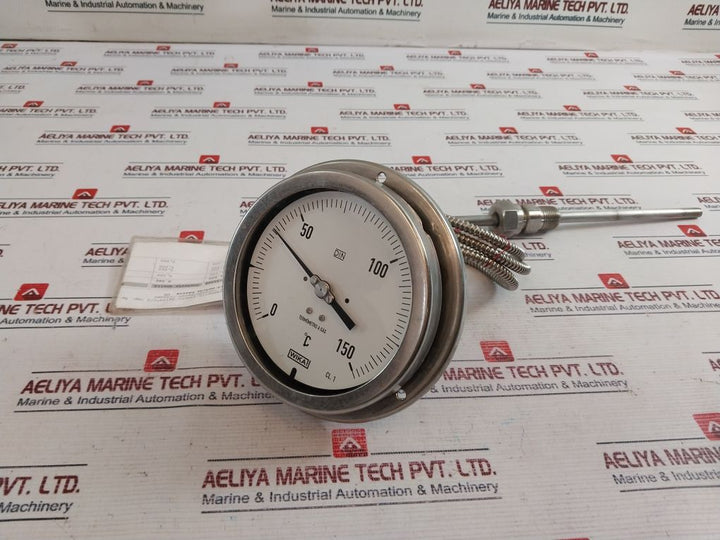 Wika 0-150˚C Thermometer Gas 10.556.365