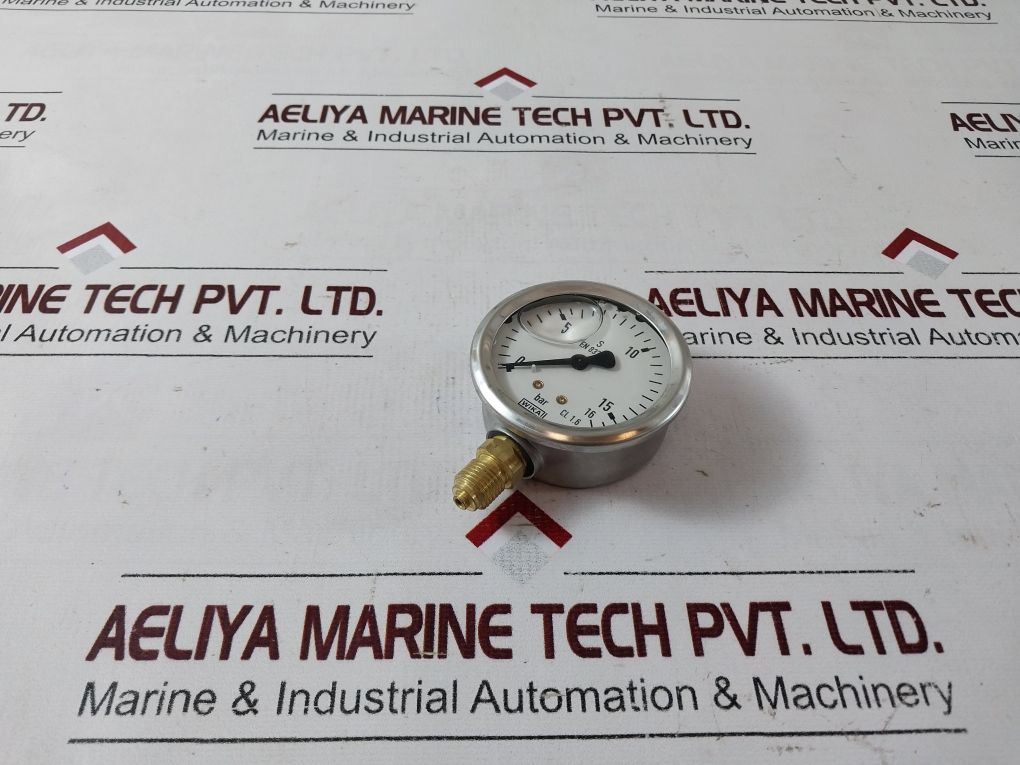 Wika Cl. 1.6 Pressure Gauge 0-16 Bar