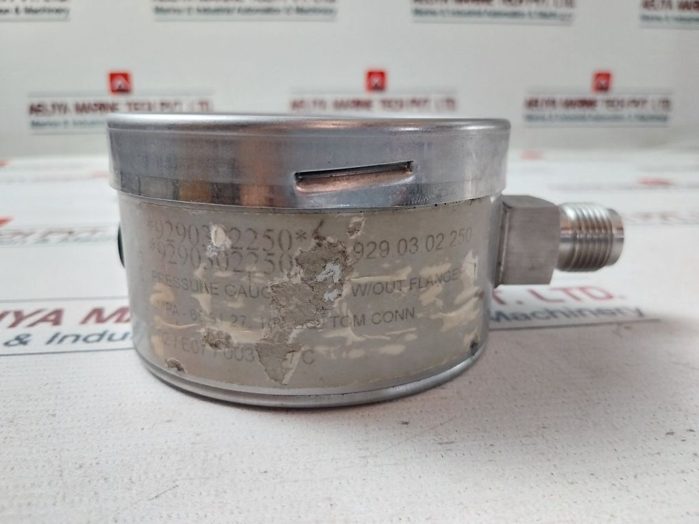 Wika En 837-1 Pressure Gauge 0-25 Bar W