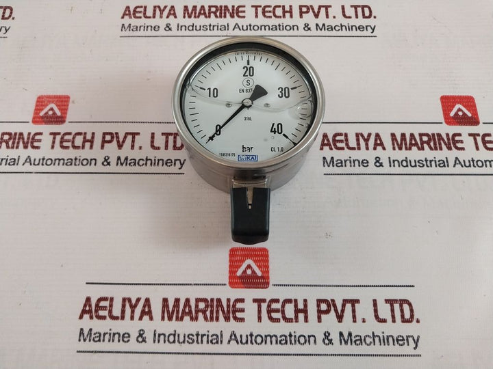 Wika En 837-1 Pressure Transmitter 0-40 Bar
