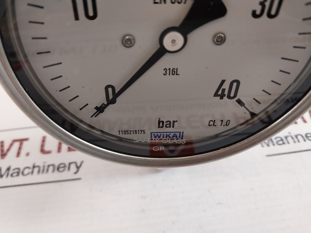 Wika En 837-1 Pressure Transmitter 0-40 Bar