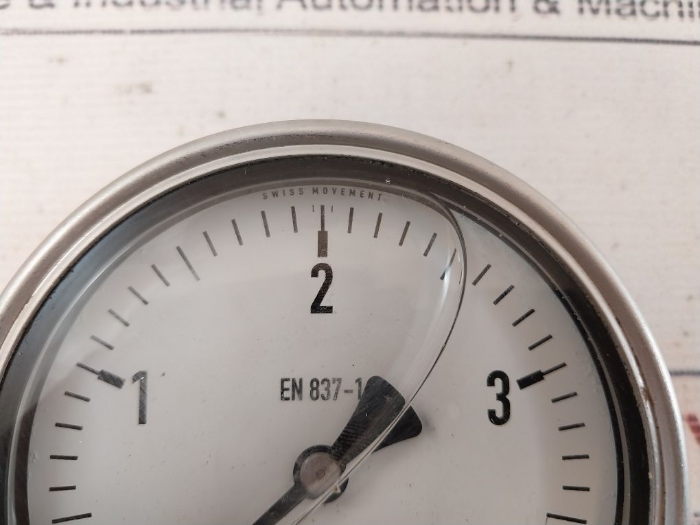 Wika 0-4 Bar Pressure Gauge