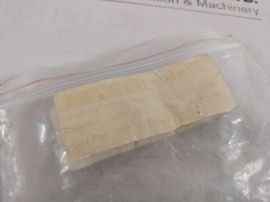 Wika En 837-1 Pressure Gauge Manometer-63 Mm 0-6 Bar Cl 2.5