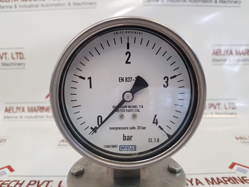 Wika Diaphragm Pressure Gauge 718 1106319891