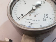 Wika 1106680948 Pressure Gauge 40 Bar